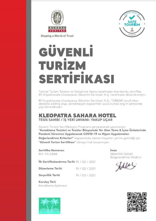 Kleopatra Sahara Hotel อลันยา ภายนอก รูปภาพ