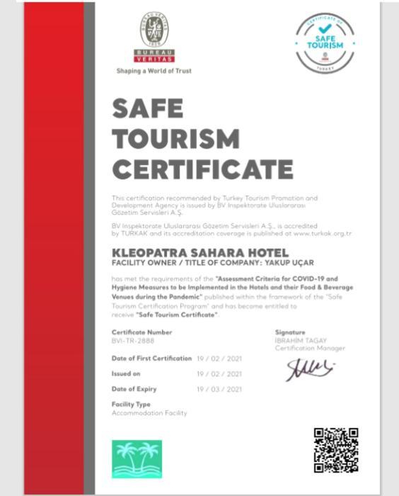 Kleopatra Sahara Hotel อลันยา ภายนอก รูปภาพ